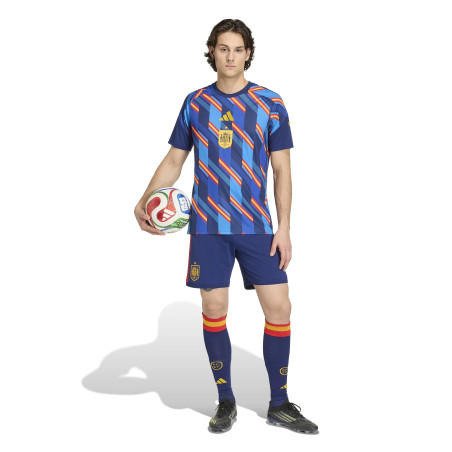 Maillot avant match Espagne bleu