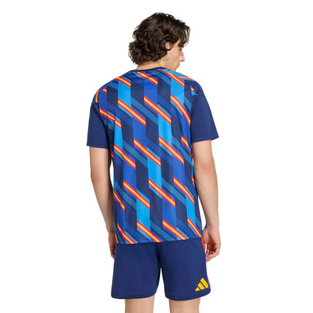 Maillot avant match Espagne bleu