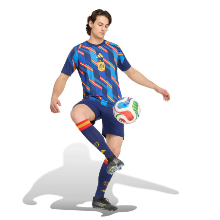 Maillot avant match Espagne bleu