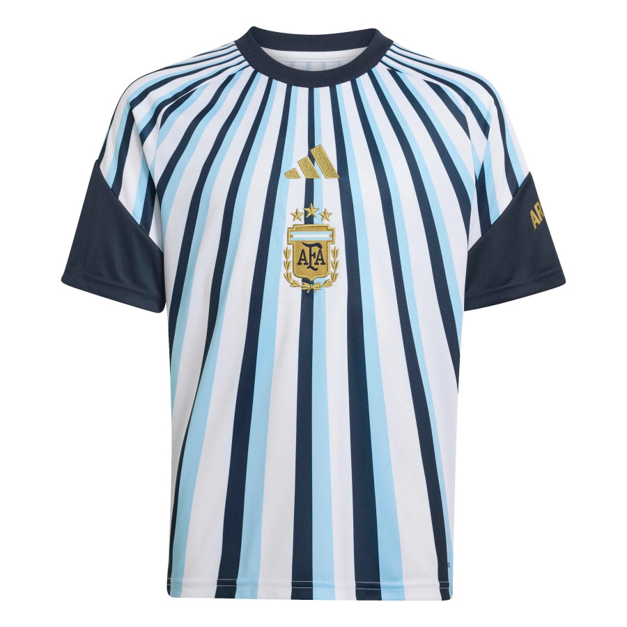 Maillot avant match junior Argentine blanc
