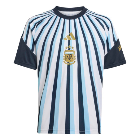 Maillot avant match junior Argentine blanc