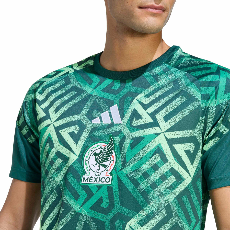 Maillot avant-match Mexique