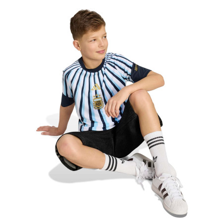 Maillot avant match junior Argentine blanc