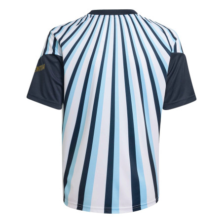 Maillot avant match junior Argentine blanc
