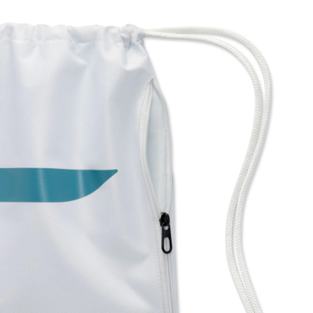 Sac à chaussure Nike Academy blanc bleu