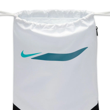 Sac à chaussure Nike Academy blanc bleu