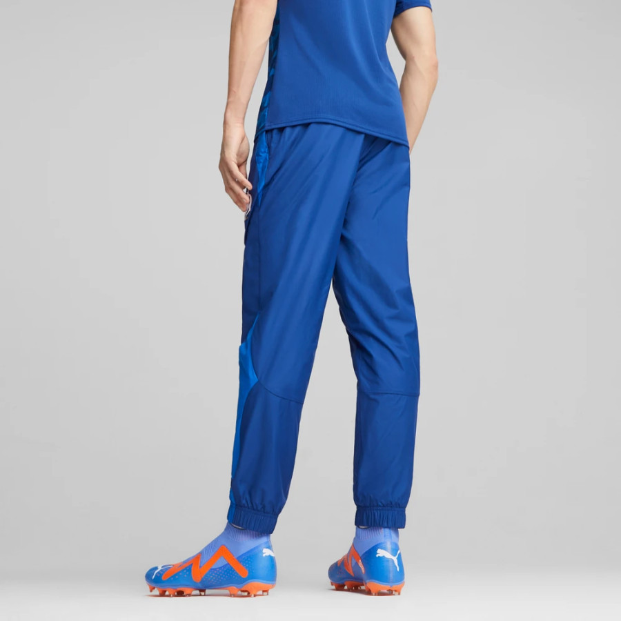 Pantalon avant match OM bleu