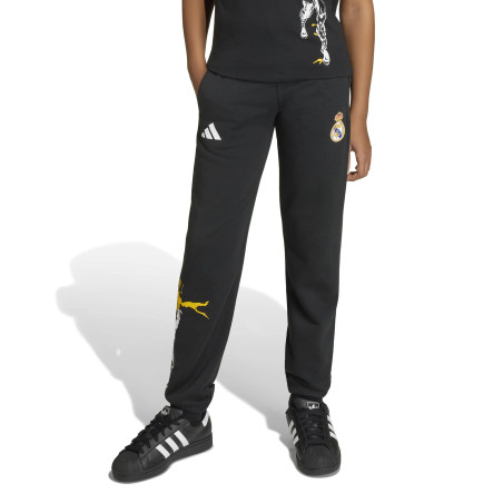 Pantalon survêtement junior Real Madrid Marvel Avengers noir