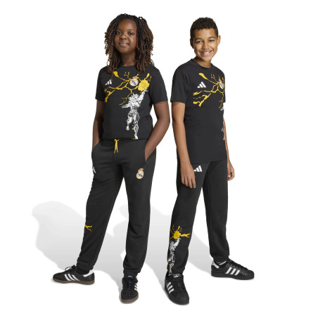 Pantalon survêtement junior Real Madrid Marvel Avengers noir