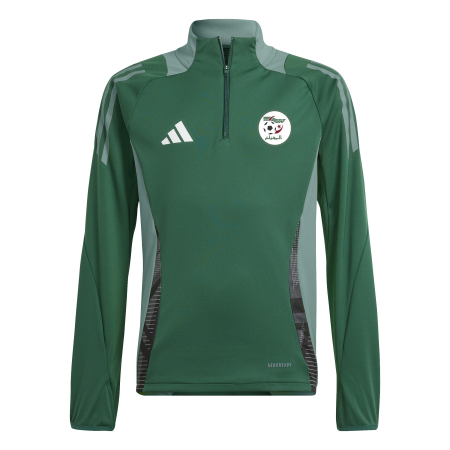 Sweat zippé junior Algérie vert