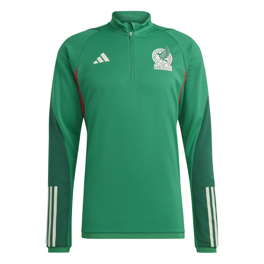 Sweat zippé Mexique vert