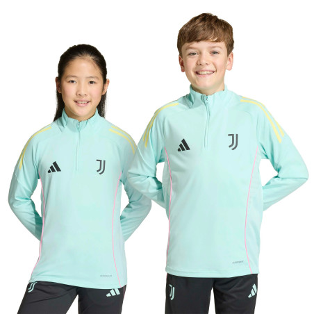 Sweat zippé junior Juventus bleu