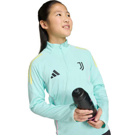 Sweat zippé junior Juventus bleu
