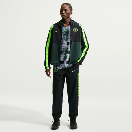 Veste survêtement Nigéria Woven Energy noir