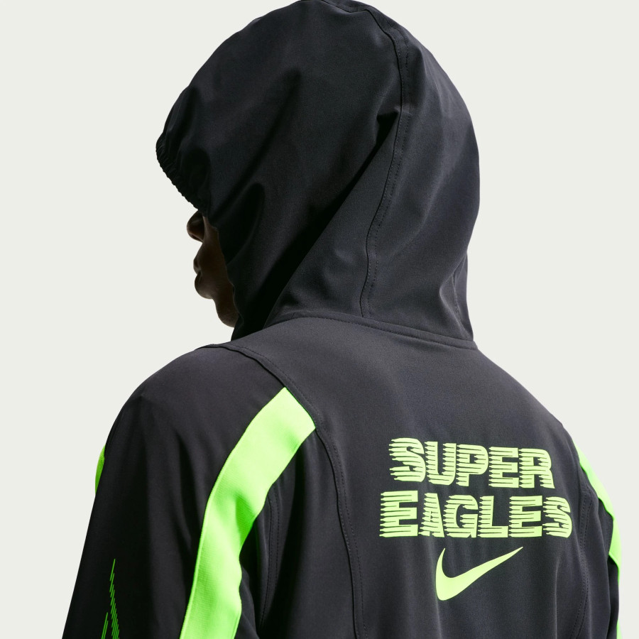 Veste survêtement Nigéria Woven Energy noir