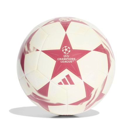 adidas Ballon UCL Real Madrid Club blanc/rose