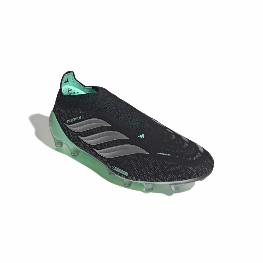 adidas Predator LaceLess Elite AG noir vert