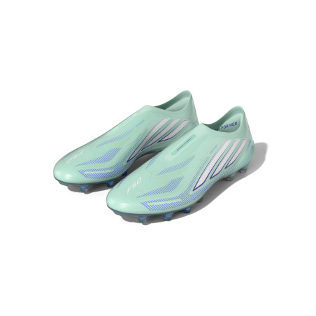 adidas F50 Sparkfusion LaceLess Elite FG/AG vert bleu