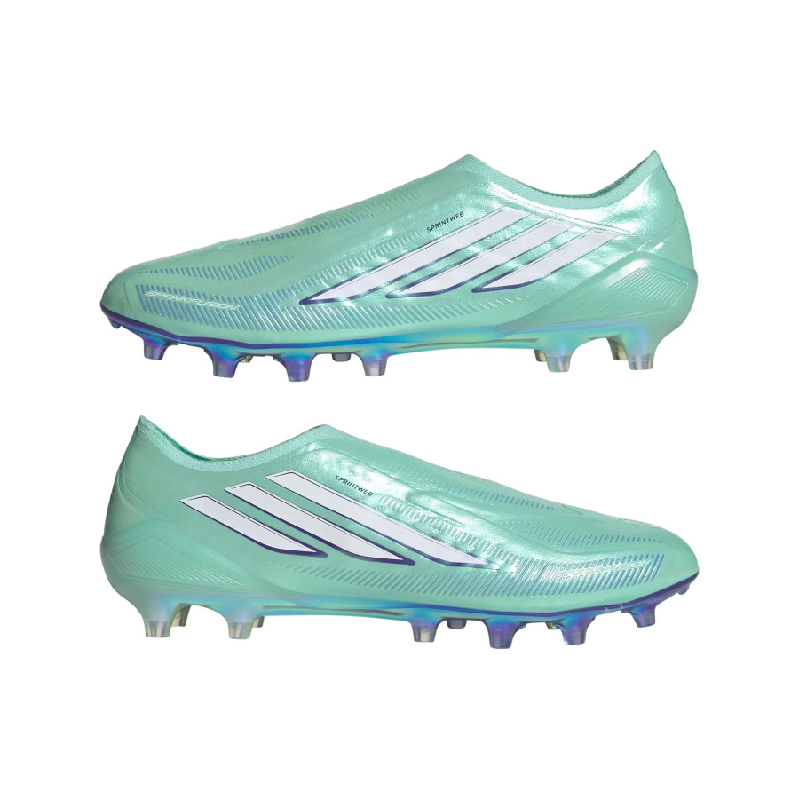 adidas F50 Sparkfusion LaceLess Elite FG/AG vert bleu