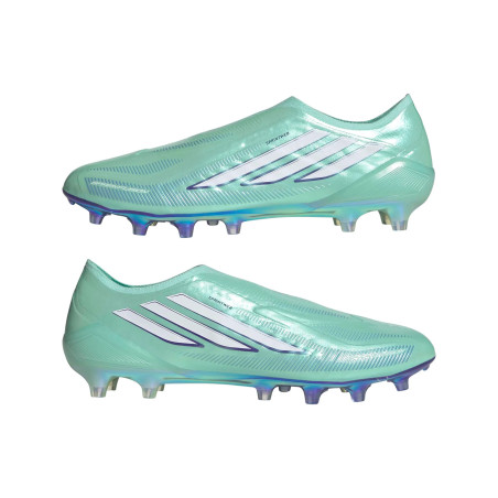 adidas F50 Sparkfusion LaceLess Elite FG/AG vert bleu