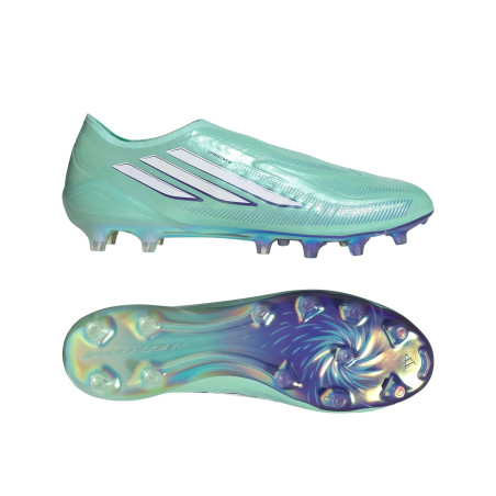 adidas F50 Sparkfusion LaceLess Elite FG/AG vert bleu