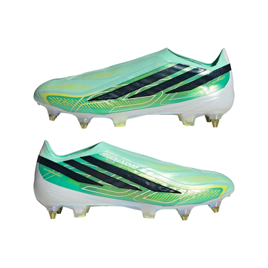 adidas F50 Hyperfast LaceLess Elite SG vert noir