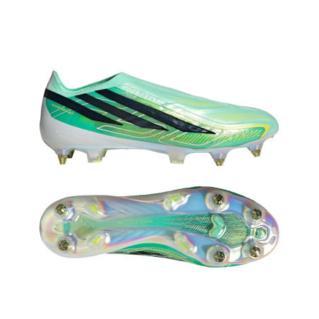 adidas F50 Hyperfast LaceLess Elite SG vert noir