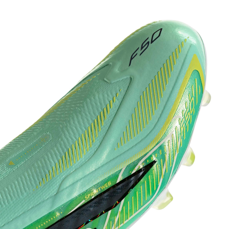 adidas F50 Hyperfast LaceLess Elite AG vert noir