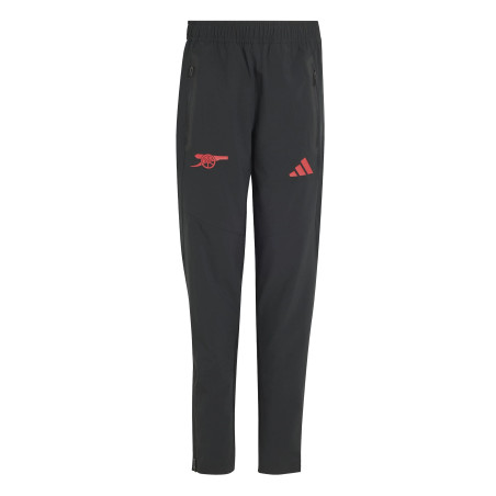Pantalon survêtement junior Arsenal Travel noir rouge
