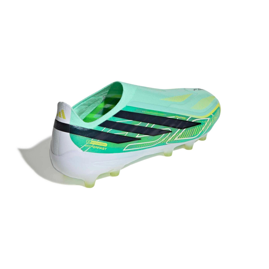 adidas F50 Hyperfast LaceLess Pro AG vert noir