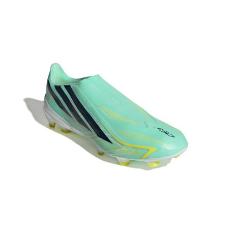 adidas F50 Hyperfast LaceLess League FG vert noir