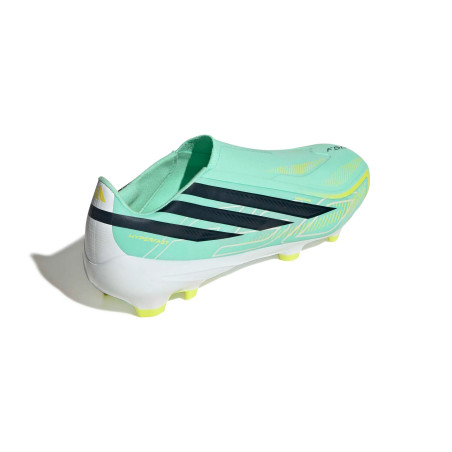 adidas F50 Hyperfast LaceLess League FG vert noir