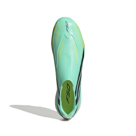 adidas F50 Hyperfast LaceLess League FG vert noir