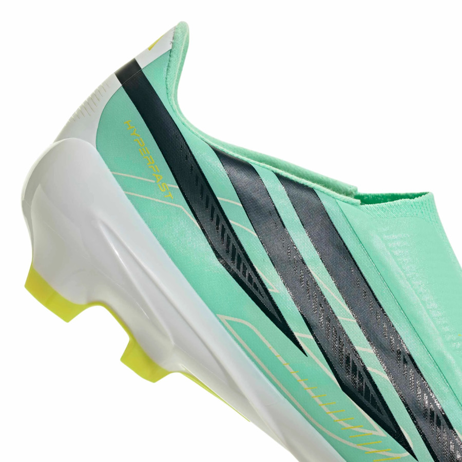 adidas F50 Hyperfast LaceLess League FG vert noir