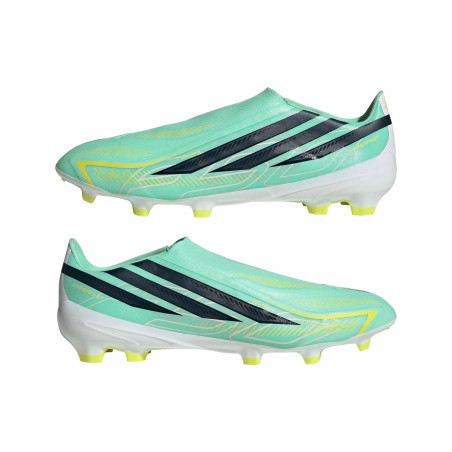 adidas F50 Hyperfast LaceLess League FG vert noir