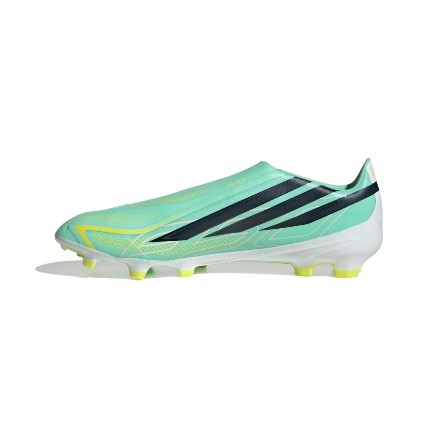 adidas F50 Hyperfast LaceLess League FG vert noir