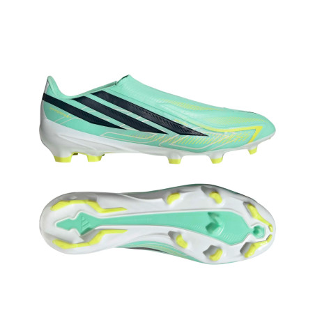 adidas F50 Hyperfast LaceLess League FG vert noir