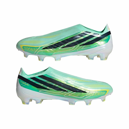 adidas F50 Hyperfast LaceLess Elite FG vert noir