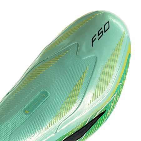 adidas F50 Hyperfast LaceLess Elite FG vert noir
