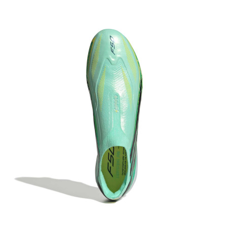 adidas F50 Hyperfast LaceLess Elite FG vert noir