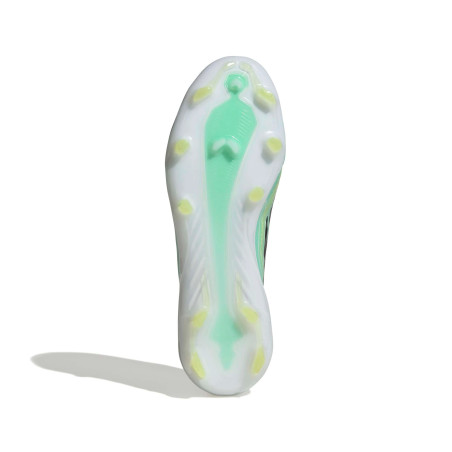adidas F50 junior Hyperfast LaceLess Elite FG vert noir