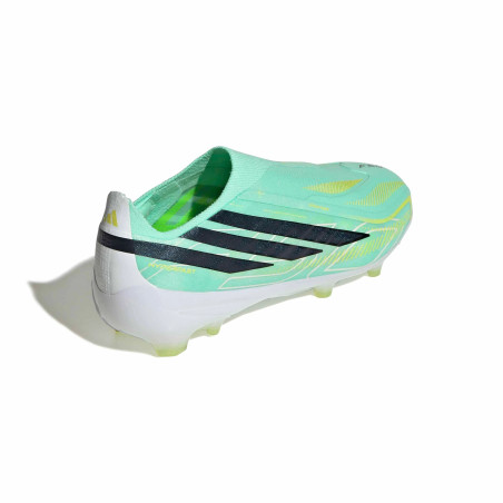 adidas F50 junior Hyperfast LaceLess Elite FG vert noir