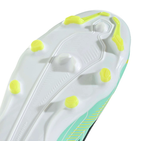 adidas F50 junior Hyperfast LaceLess Pro FG vert noir
