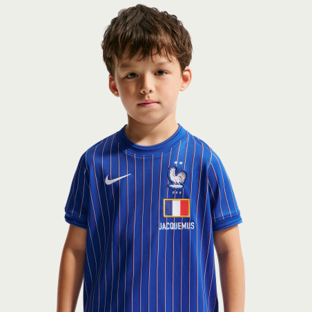 Maillot avant match junior Equipe de France x Jacquemus bleu