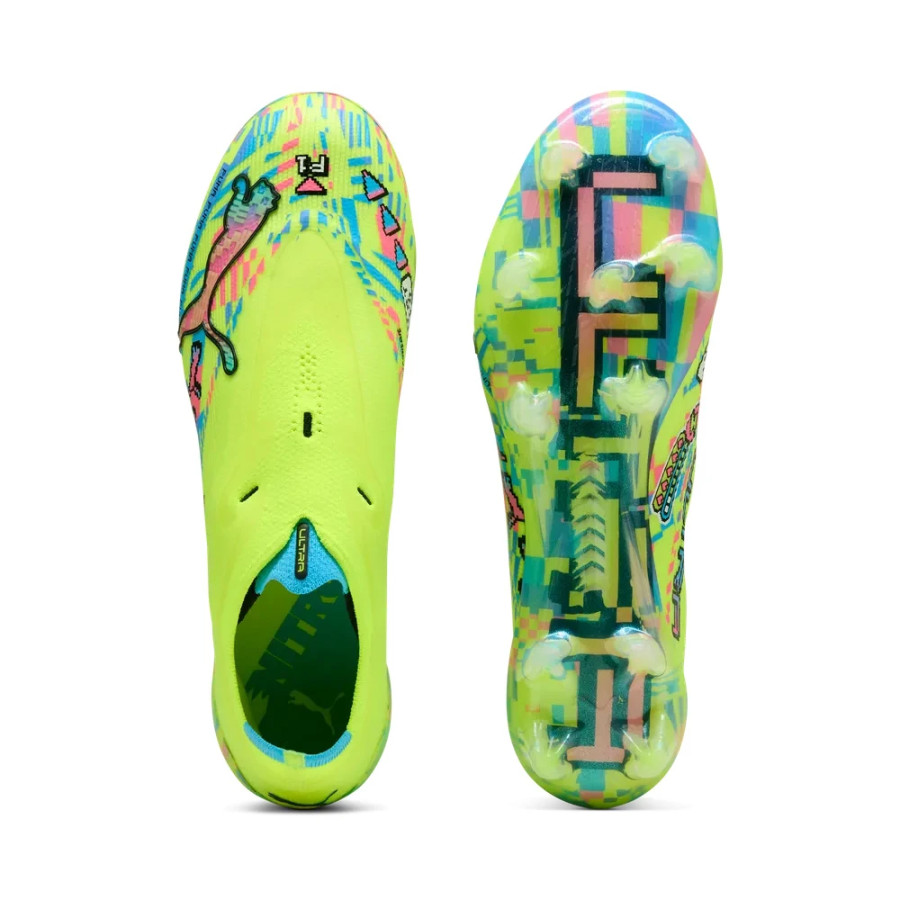 Puma Ultra Nitro 7 LaceLess Ultimate FG jaune