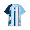 Maillot avant match Manchester City bleu blanc