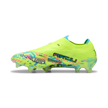 Puma Ultra Nitro 7 LaceLess Ultimate FG jaune