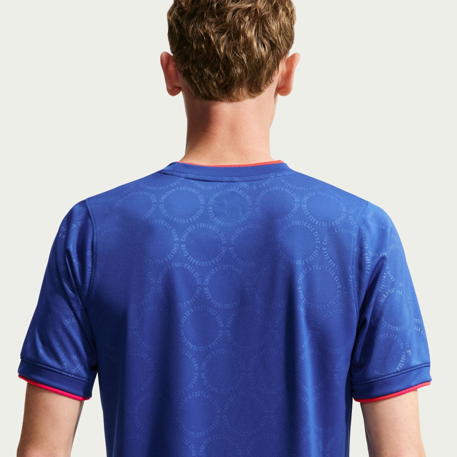 Maillot avant match Chelsea bleu rouge