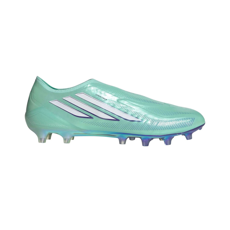 adidas F50 Sparkfusion LaceLess Elite FG/AG vert bleu