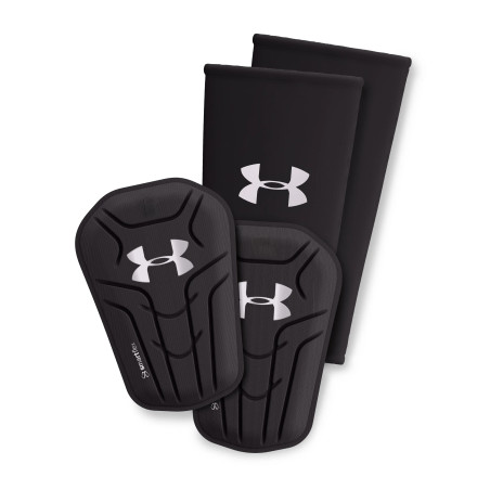 Protège tibias Under Armour Elite Slip-in Shin noir blanc